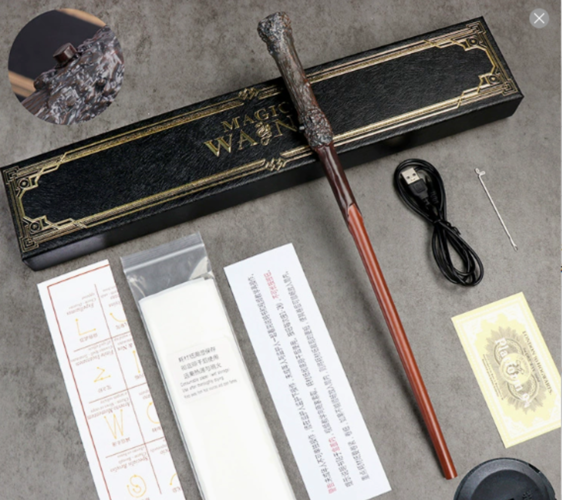 Fireball Magic Wand | Wizarding Spell Wand for Cosplay & Fun