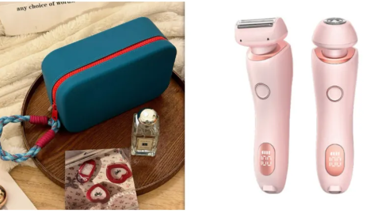 Men's Electric Dual-Head Rotary Shaver – Rechargeable Wet & Dry