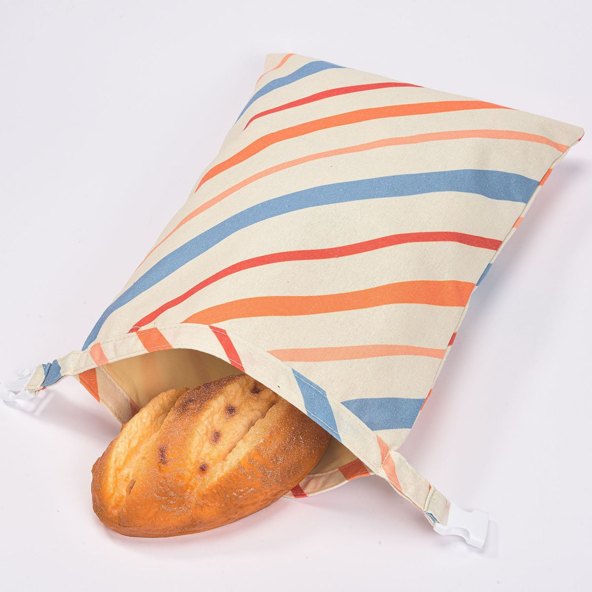 Cotton Linen Bread Bag | Reusable Storage Bag for Sourdough & Loaves